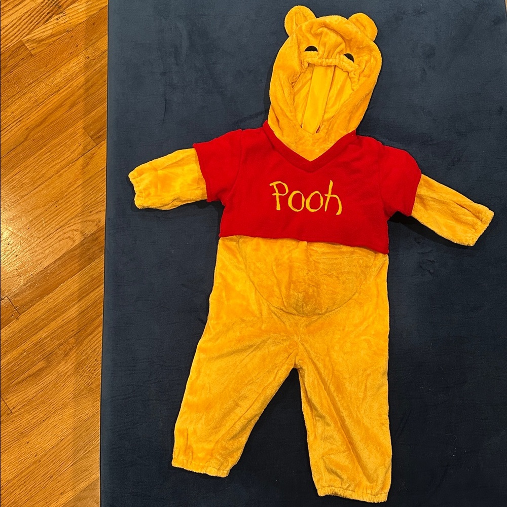 Disney Baby Winnie the Pooh Red and Yellow Plush Costume Outfit